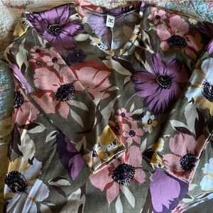 Sew In Love long sleeve floral top Medium